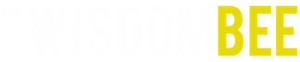 the wisdom bee logo